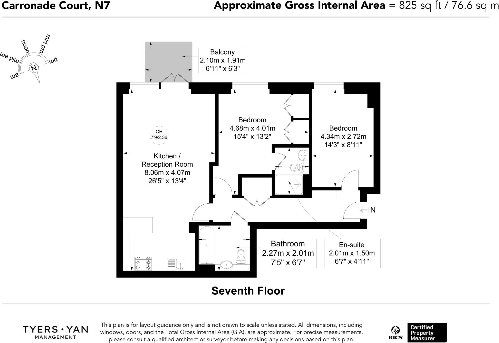 Carronade Court, Eden Grove, London, N7,  floorplan