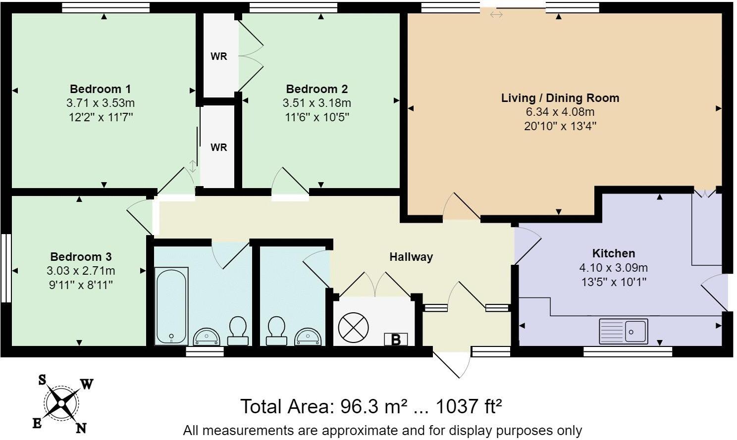 Lamb Park, Chagford floorplan