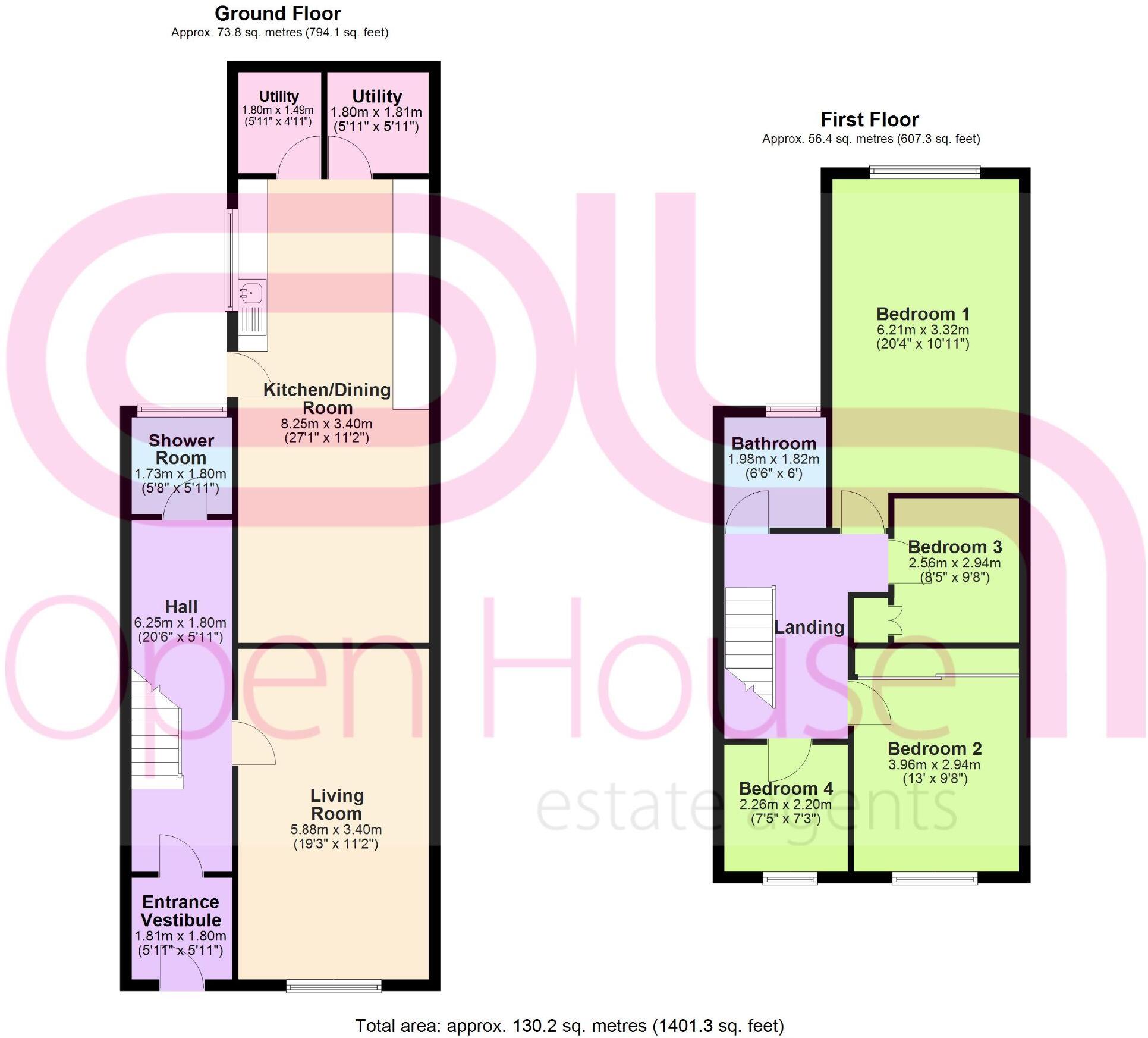 Ramwell Gardens, Bolton floorplan