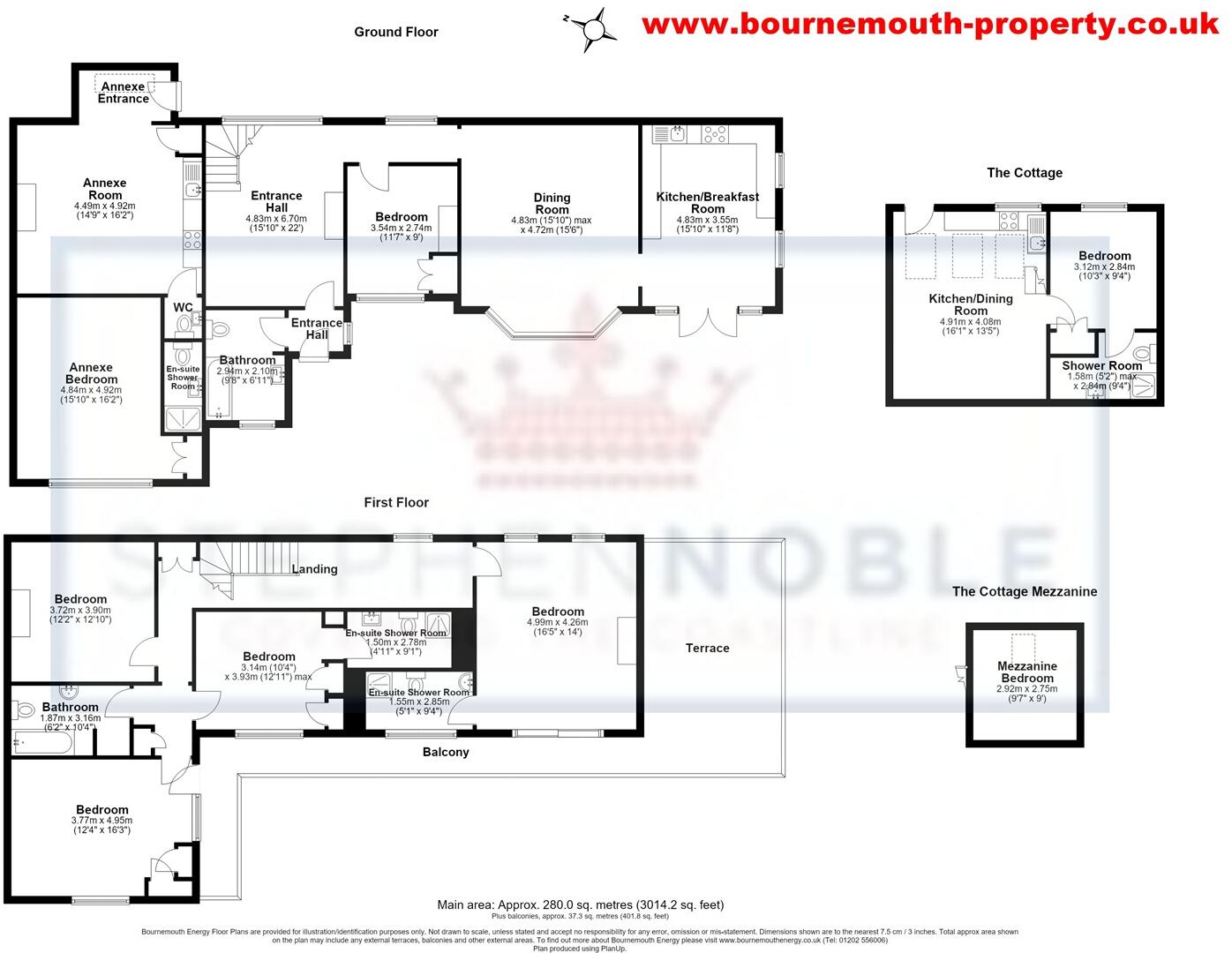 Manor Road, Bournemouth, BH1 floorplan
