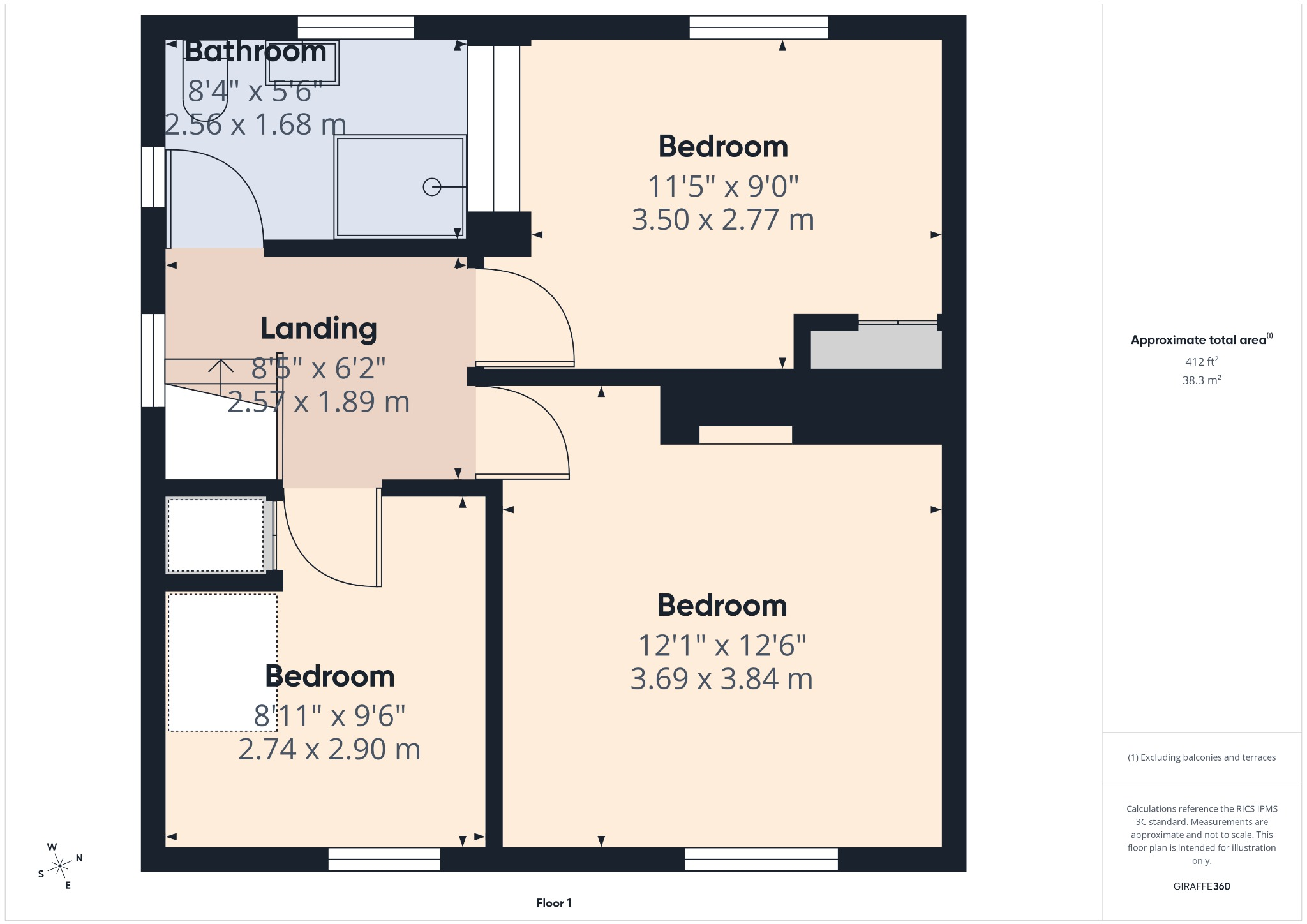 Orchard Road, South Ockendon, Essex, RM15 floorplan