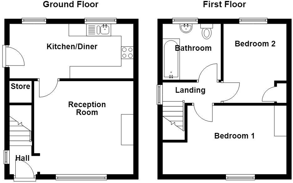 Cedar Avenue, Haslingden, Rossendale floorplan