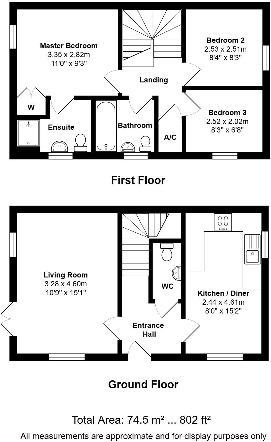 Tasburgh Close, King's Lynn, Norfolk, PE30 floorplan