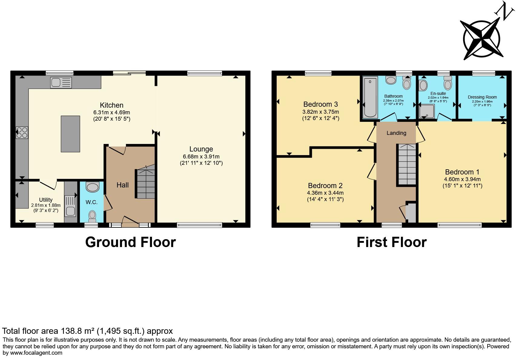 Mansfield Road, Mansfield, NG21 floorplan