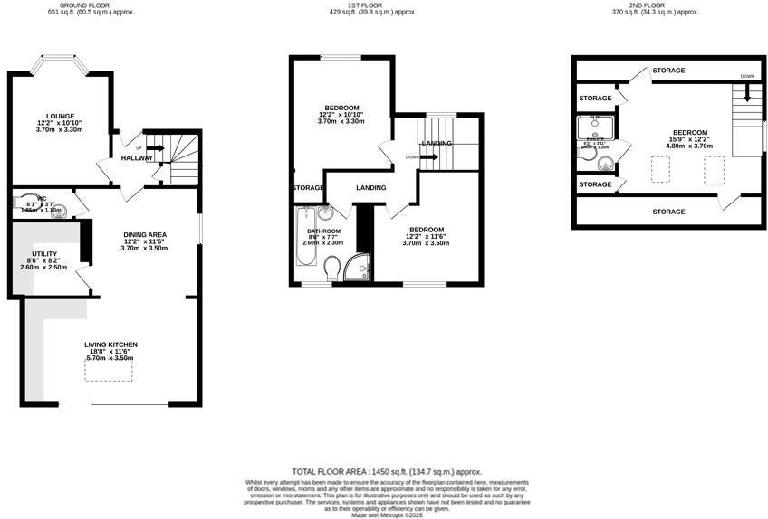 Walgrove Road, Walton, Chesterfield floorplan