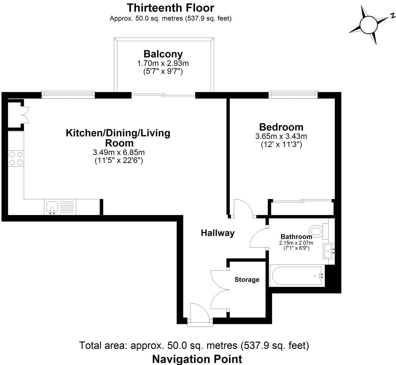 Hale Wharf, Ferry Lane, London, N17 floorplan