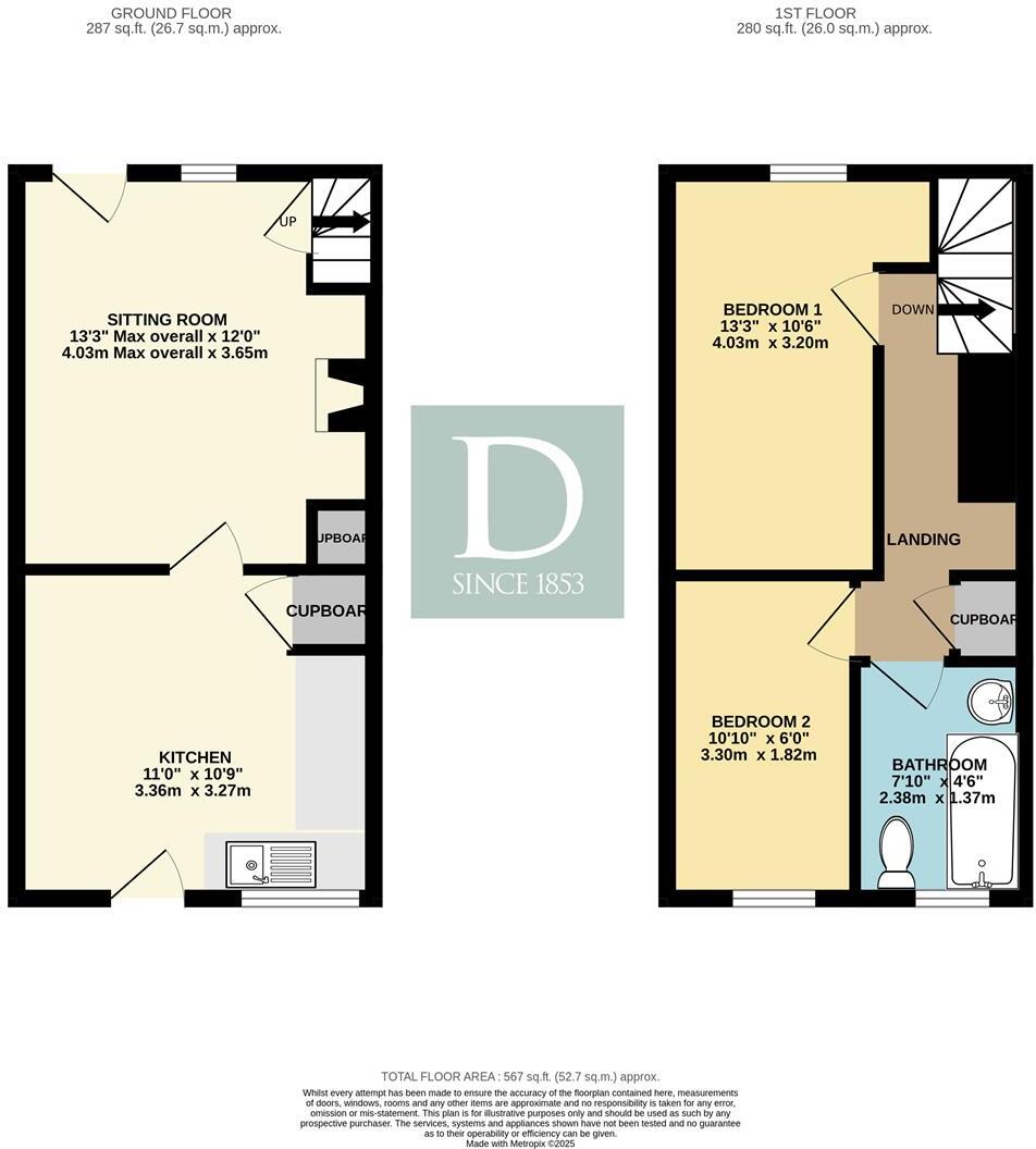 Church Street, Occold floorplan