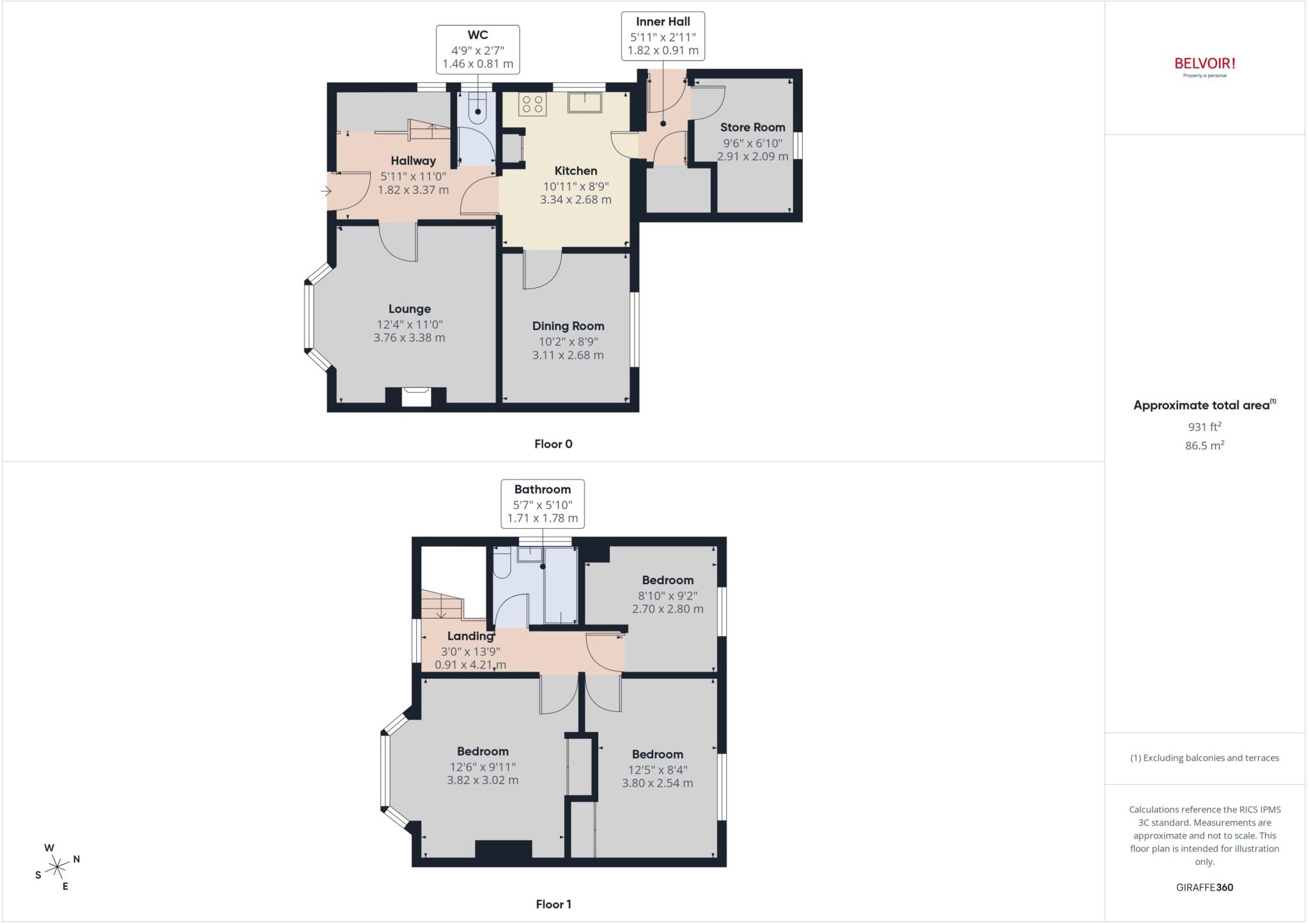 Hartland Road, Reading, Reading, RG2 floorplan