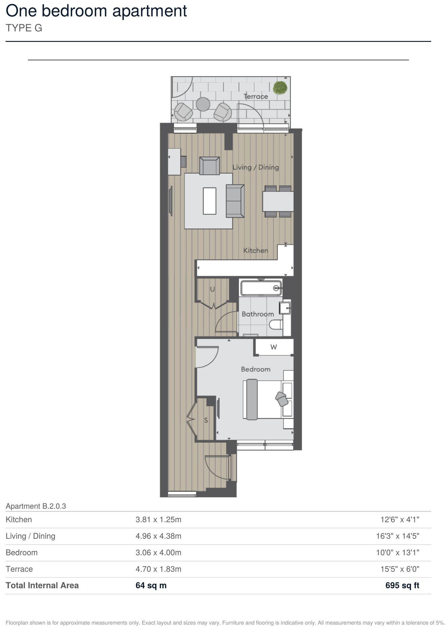 Vauxhall, London, SE11 5QY floorplan