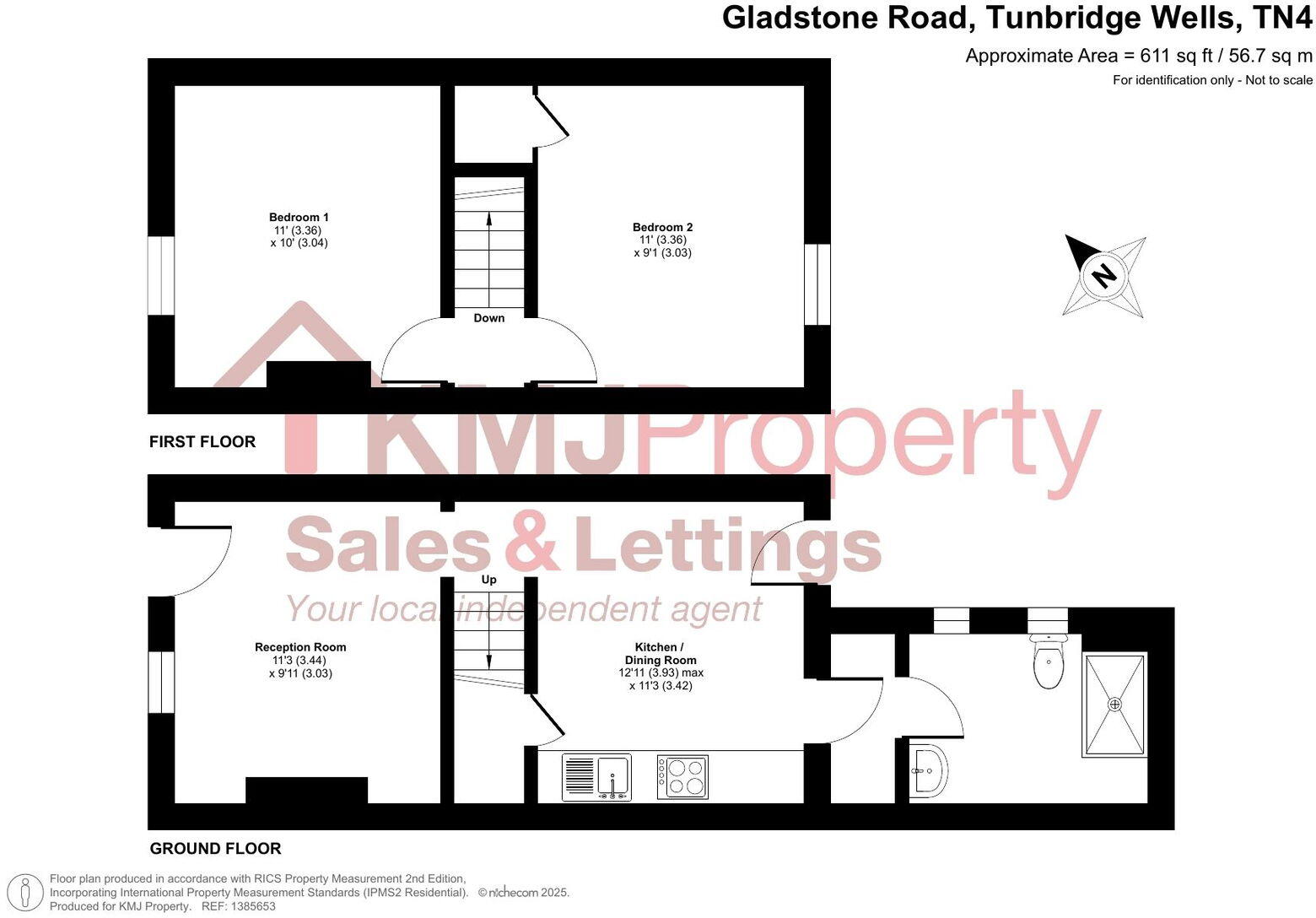 Gladstone Road, Tunbridge Wells floorplan
