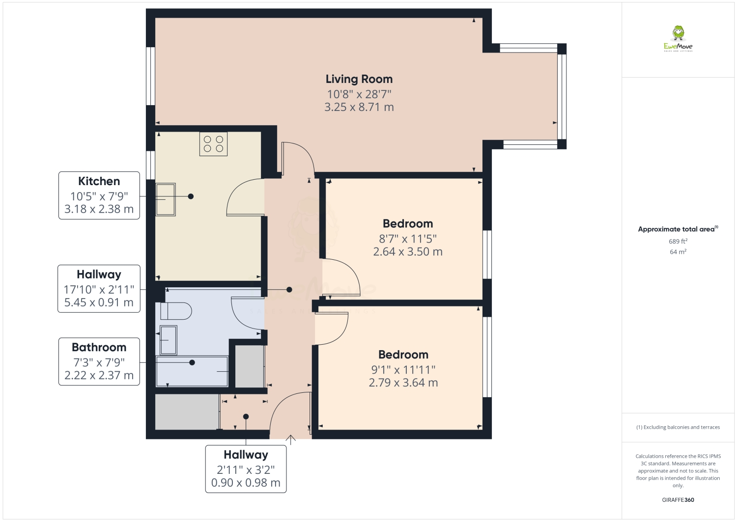 Pinecroft Court, 410 Wickham Lane, Welling, Kent, DA16 floorplan