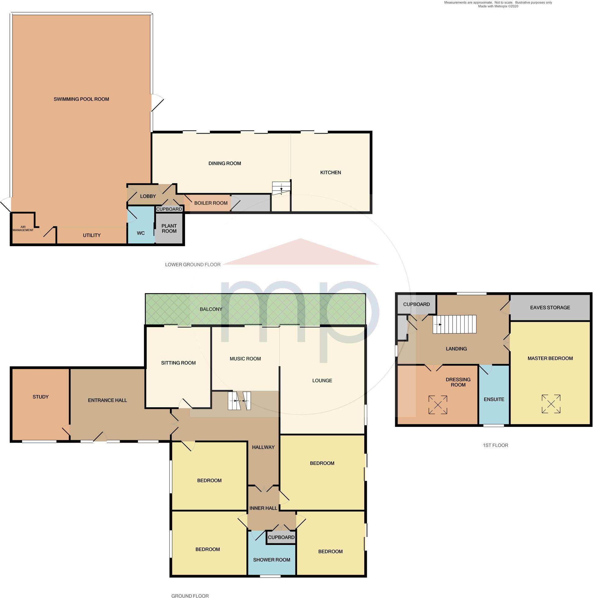 Church Lane, Middleton St. George, DL2 floorplan