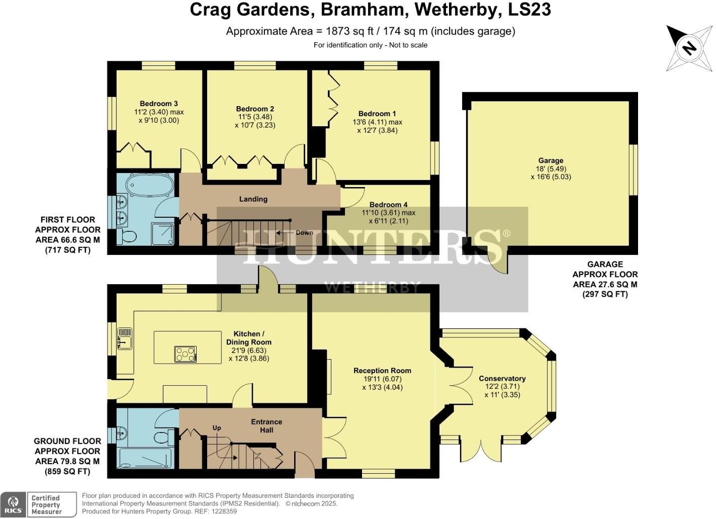 Crag Gardens, Bramham, Wetherby floorplan