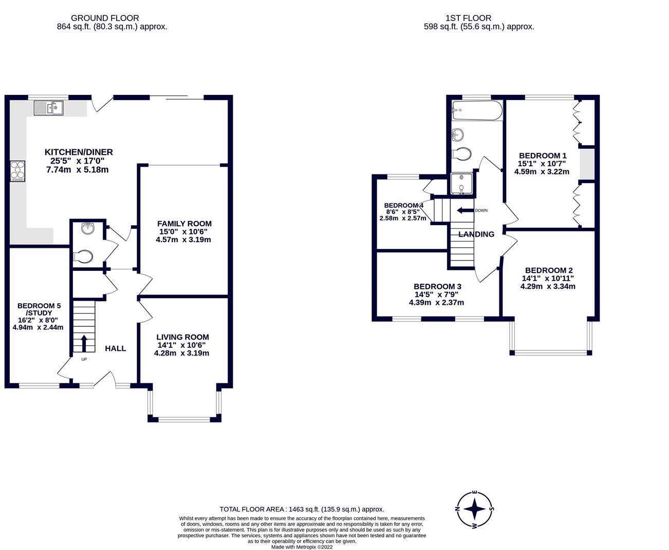 Victoria Road, Ruislip, HA4 floorplan