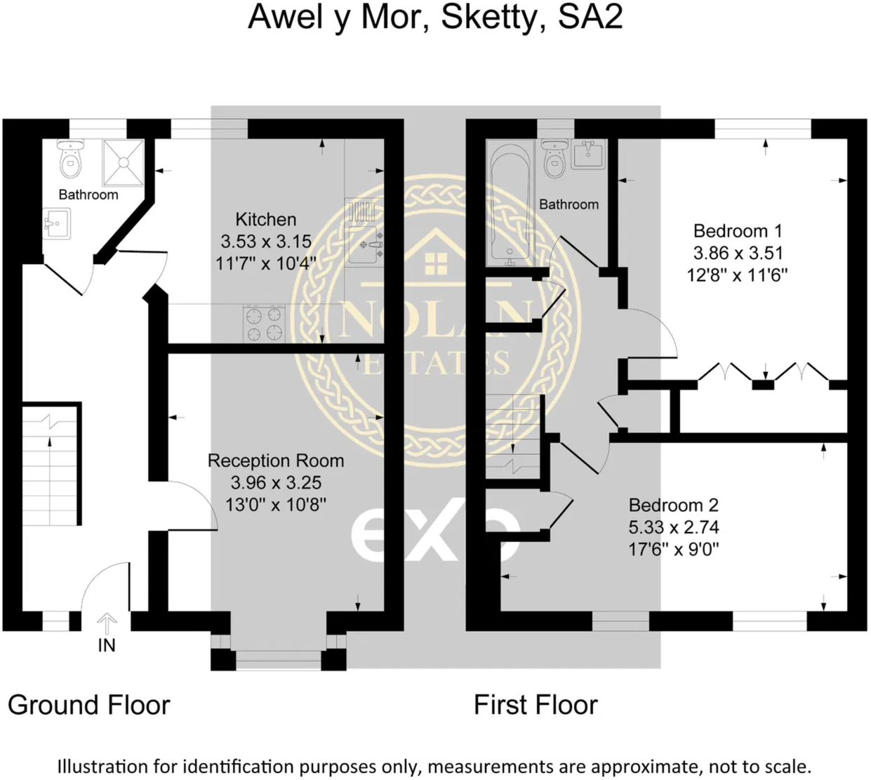 Awel y Mor, Swansea, SA2 9FL floorplan