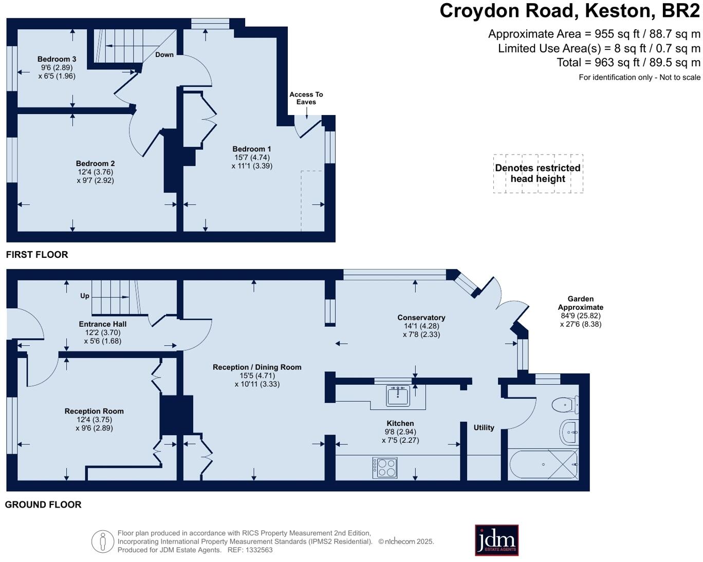 Croydon Road, Keston, Kent, BR2 floorplan