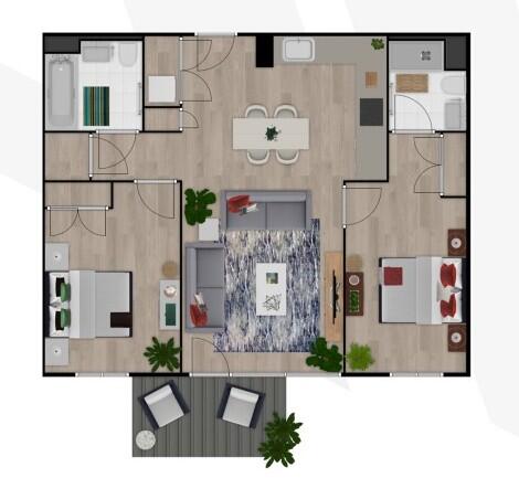 Park Central East, Momento Elephant & Castle floorplan