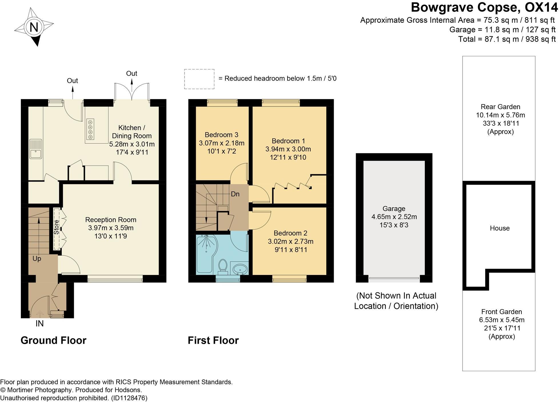 Bowgrave Copse, Abingdon, OX14 floorplan