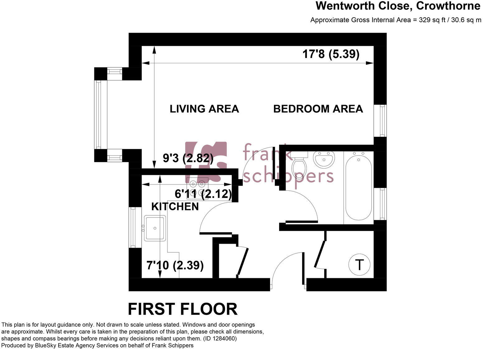 Wentworth Close, Crowthorne, RG45 6UL floorplan