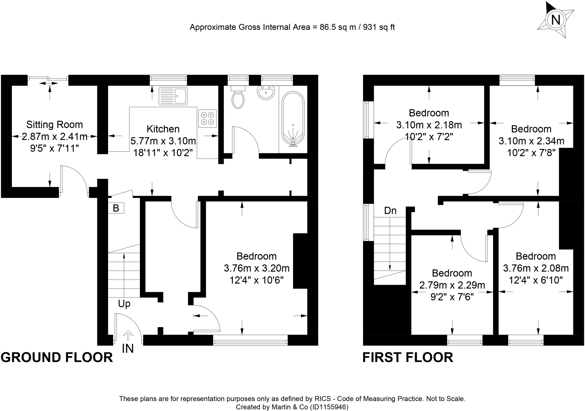 Drayton Street, Winchester floorplan