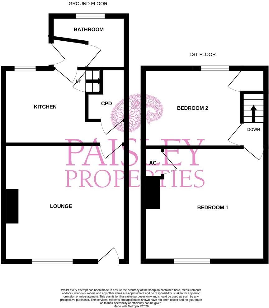 School Street, Darton, Barnsley,S75 5HH floorplan