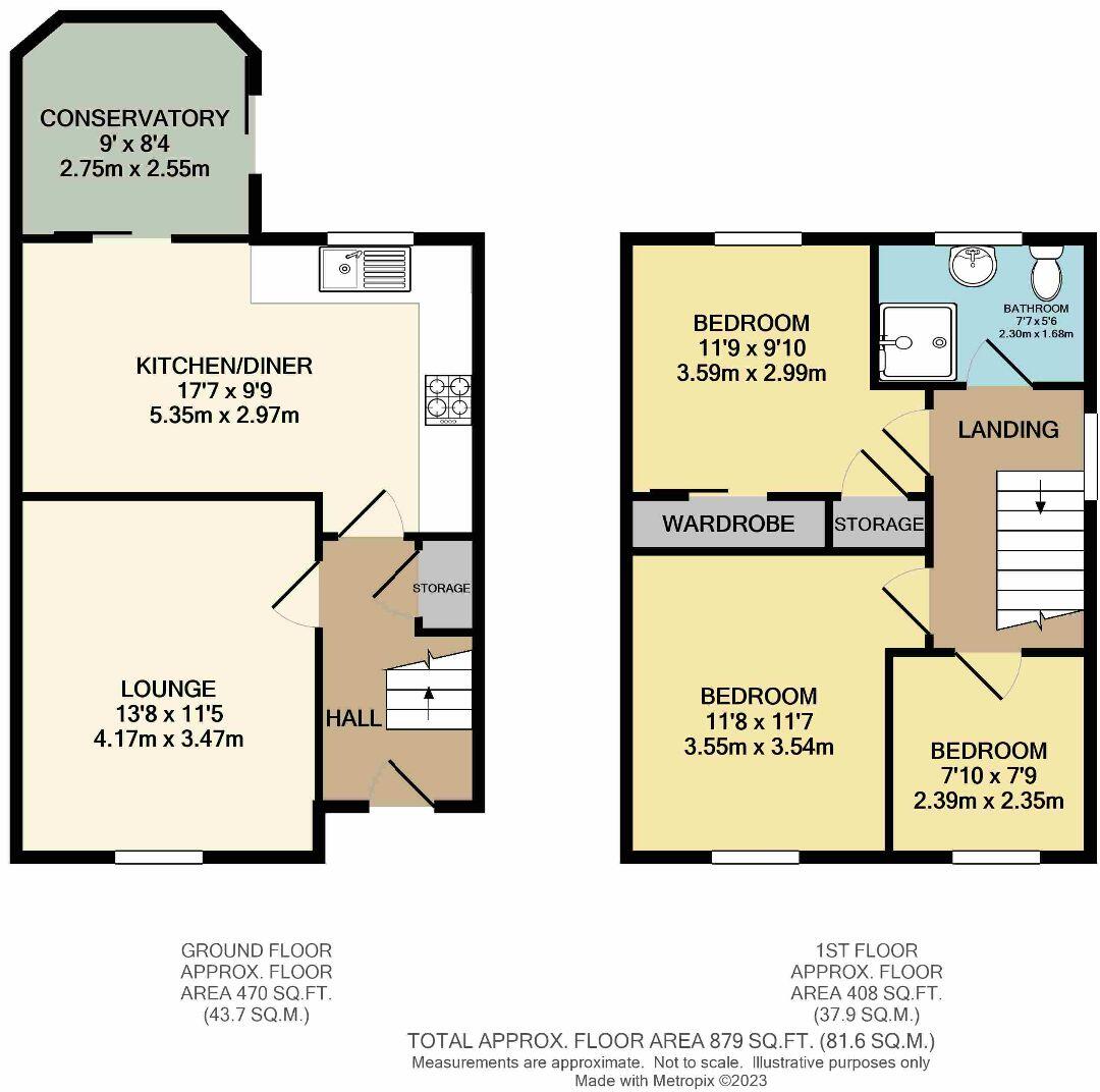 Blackburne Close, Padgate, Warrington floorplan