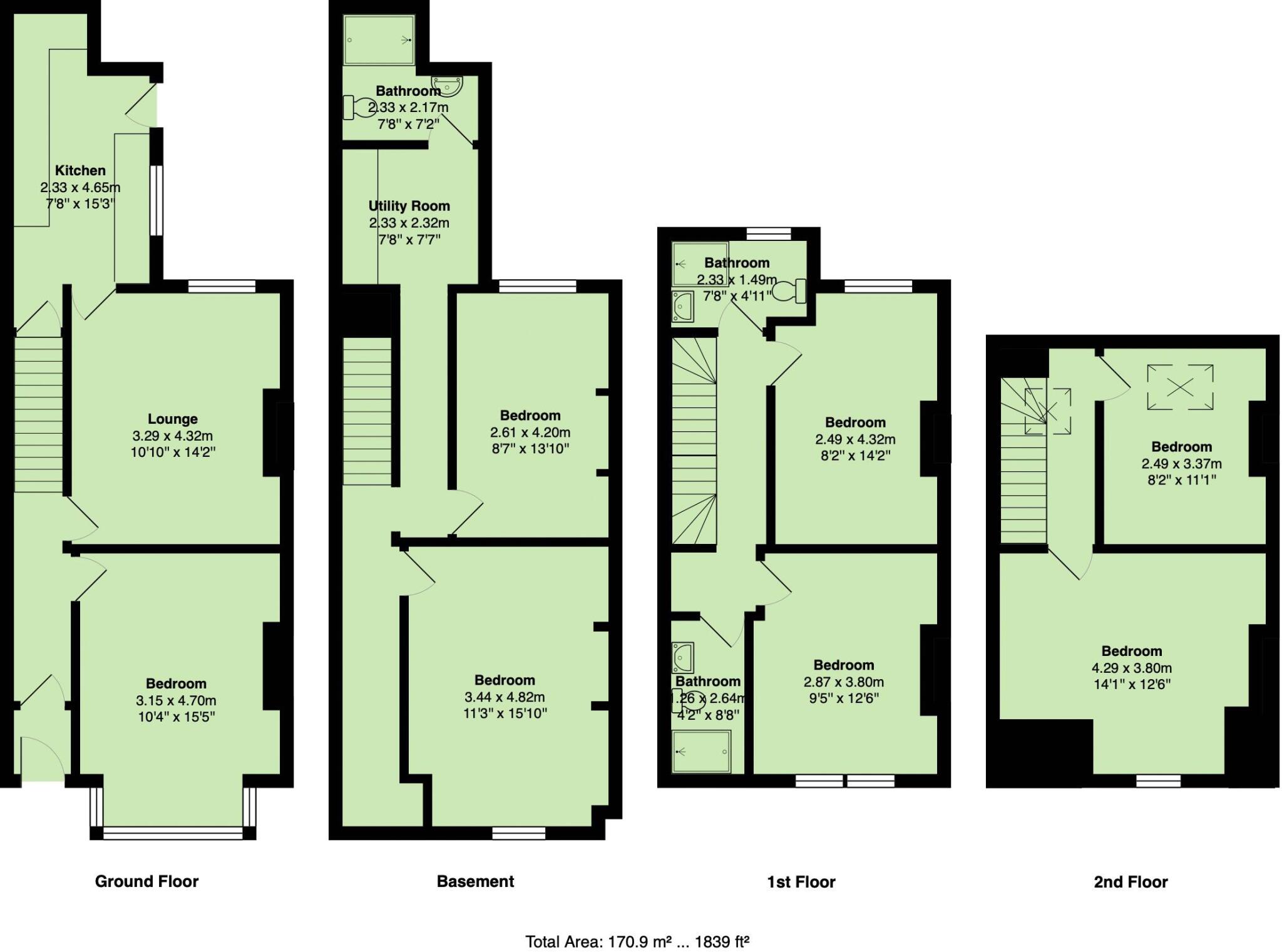 Manor Drive, Leeds floorplan