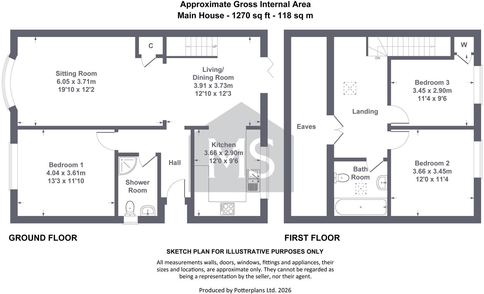 9, Castle Road, Thornton-Le-Dale, Pickering floorplan