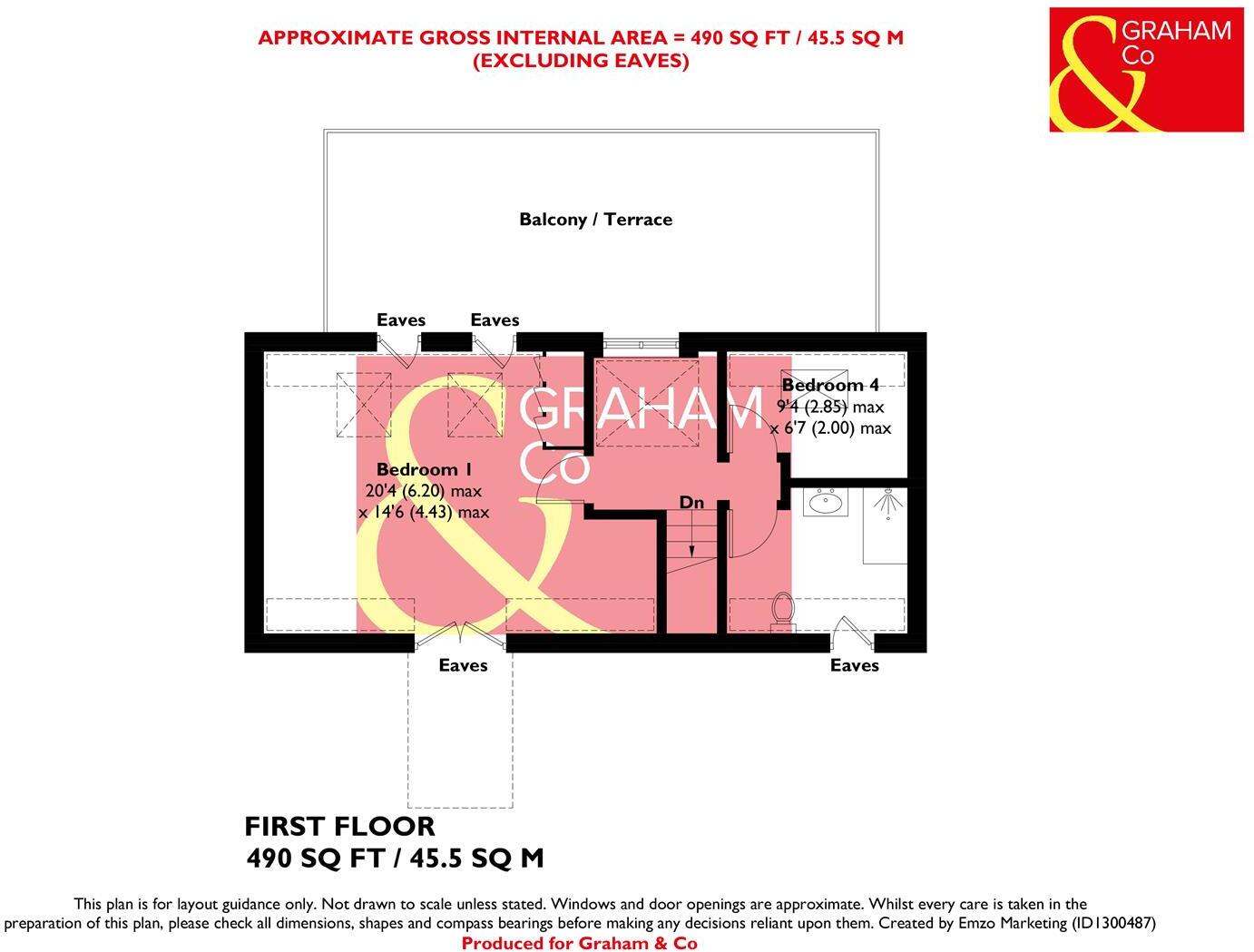 Greensey, Ragged Appleshaw, Andover floorplan