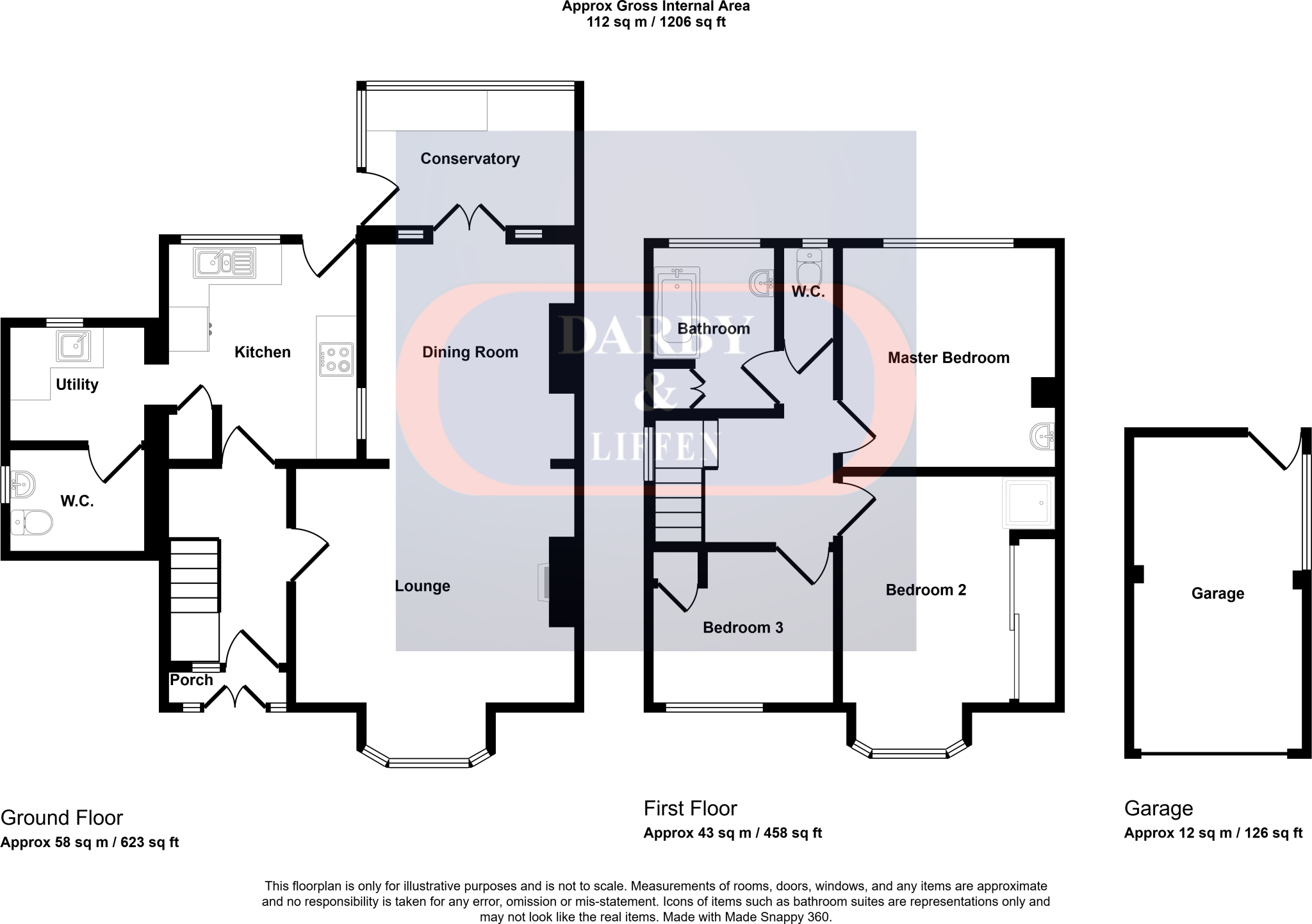 Connaught Avenue, Gorleston floorplan