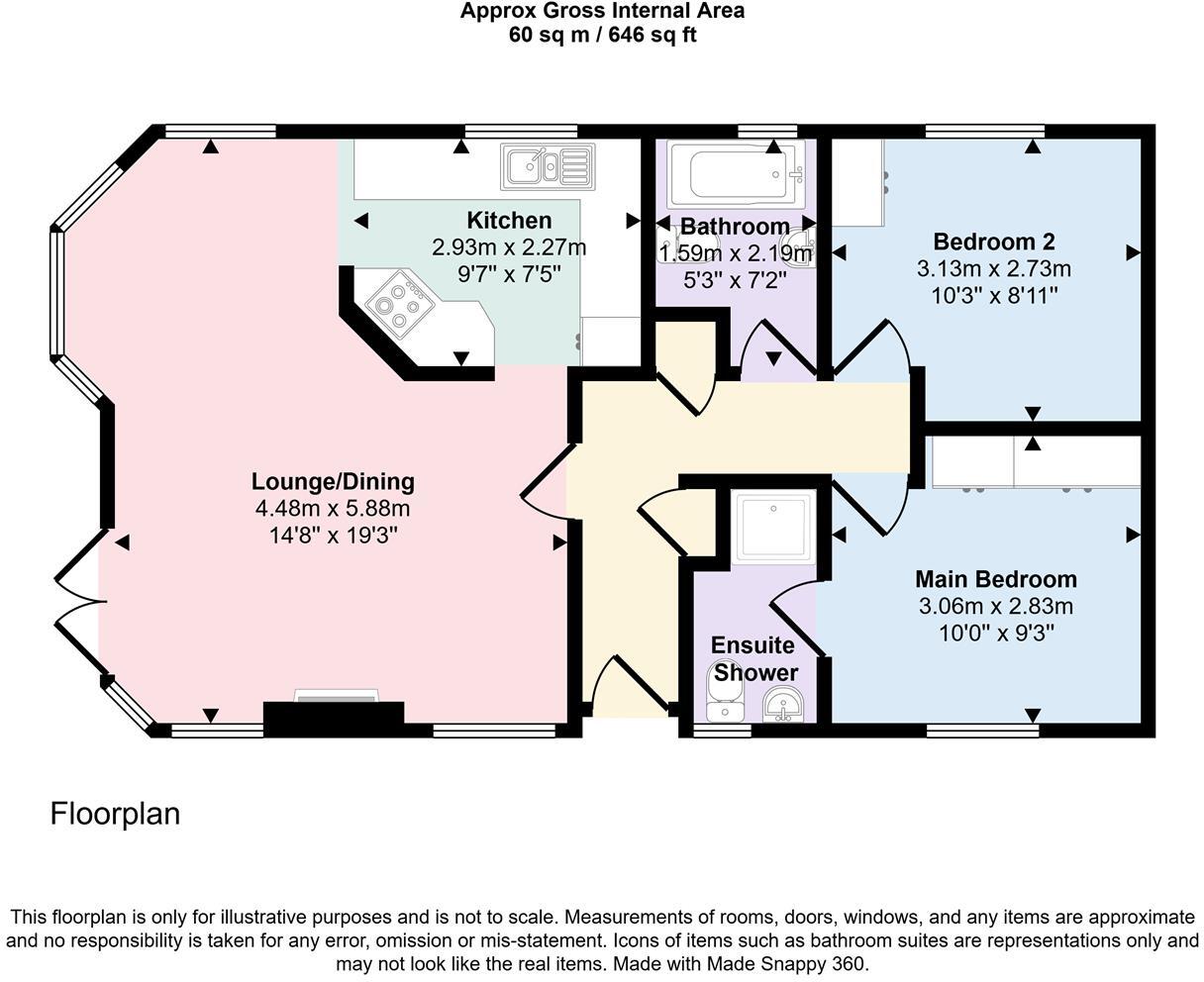 Hopton Heath, Craven Arms floorplan