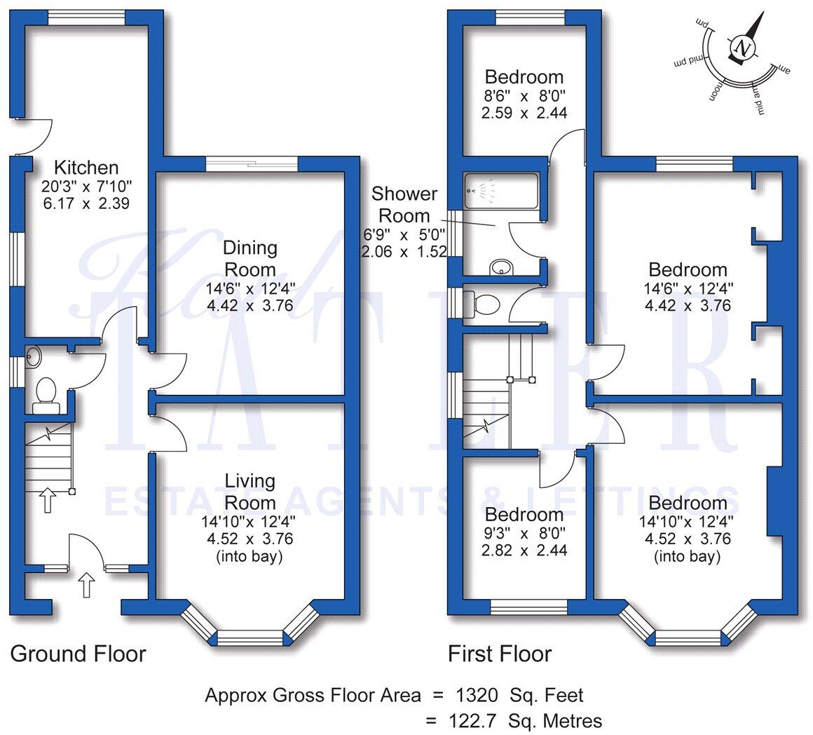 Kings Lane, Higher Bebington, Wirral floorplan