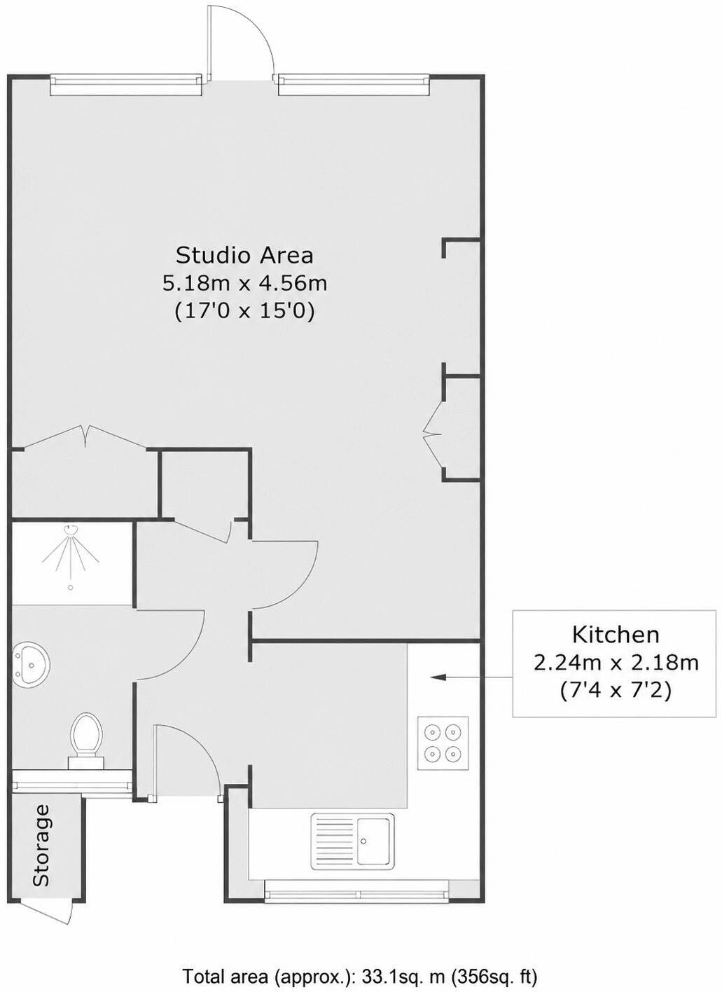 Stafford Road, London E3 floorplan