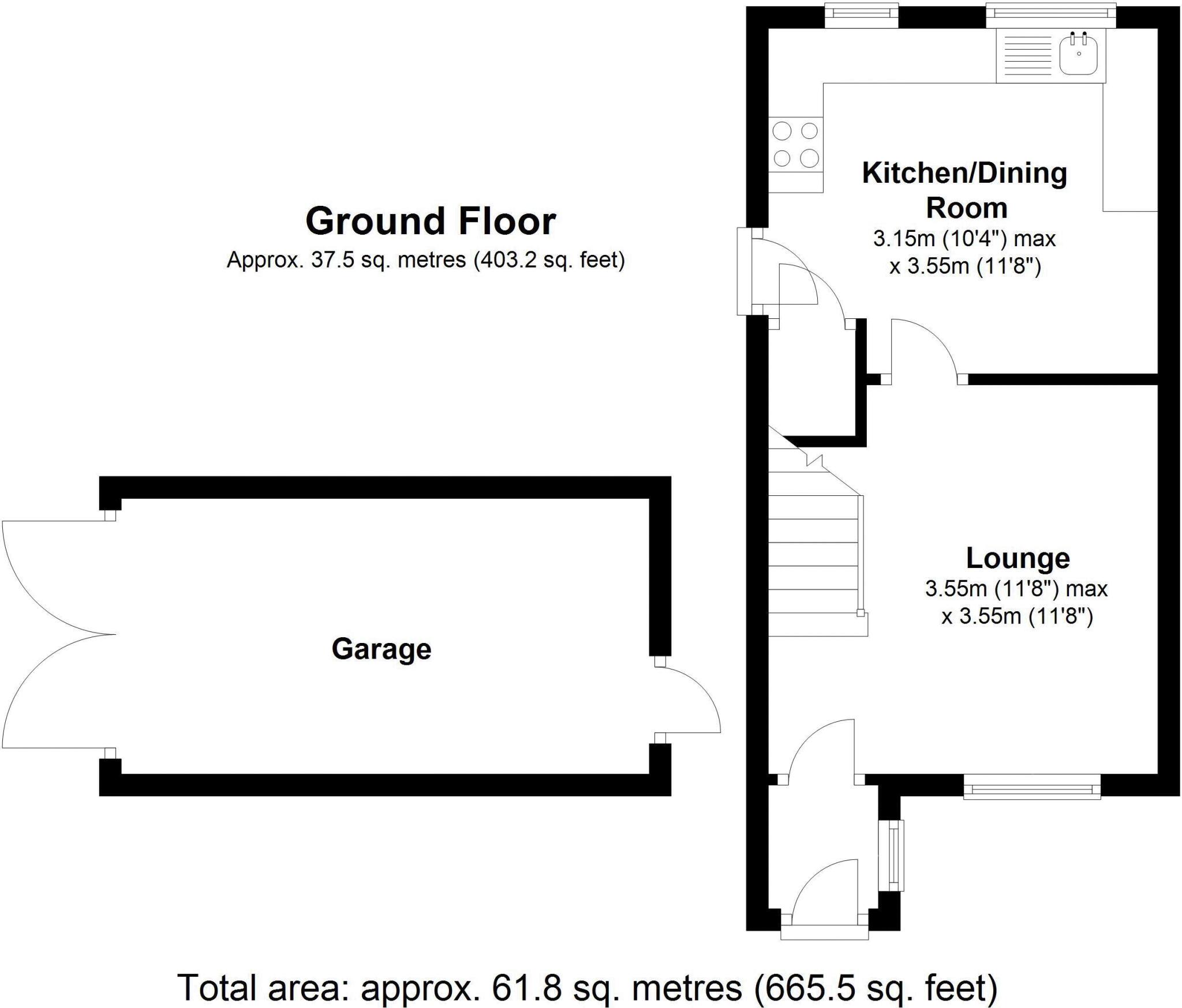 1 School Close, Shifnal TF11 8SH floorplan