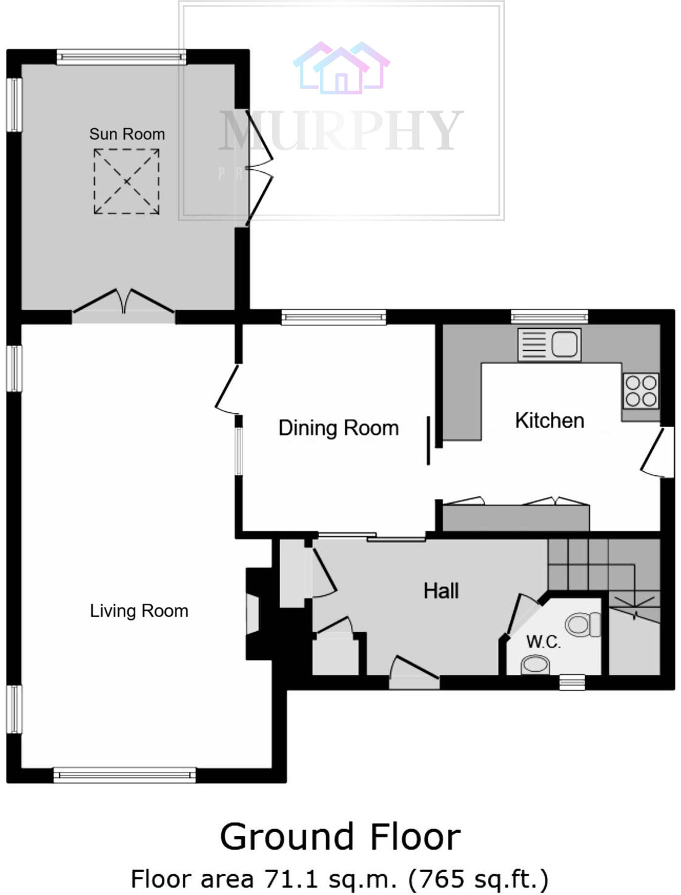 West Close, Pontefract, West Yorkshire floorplan