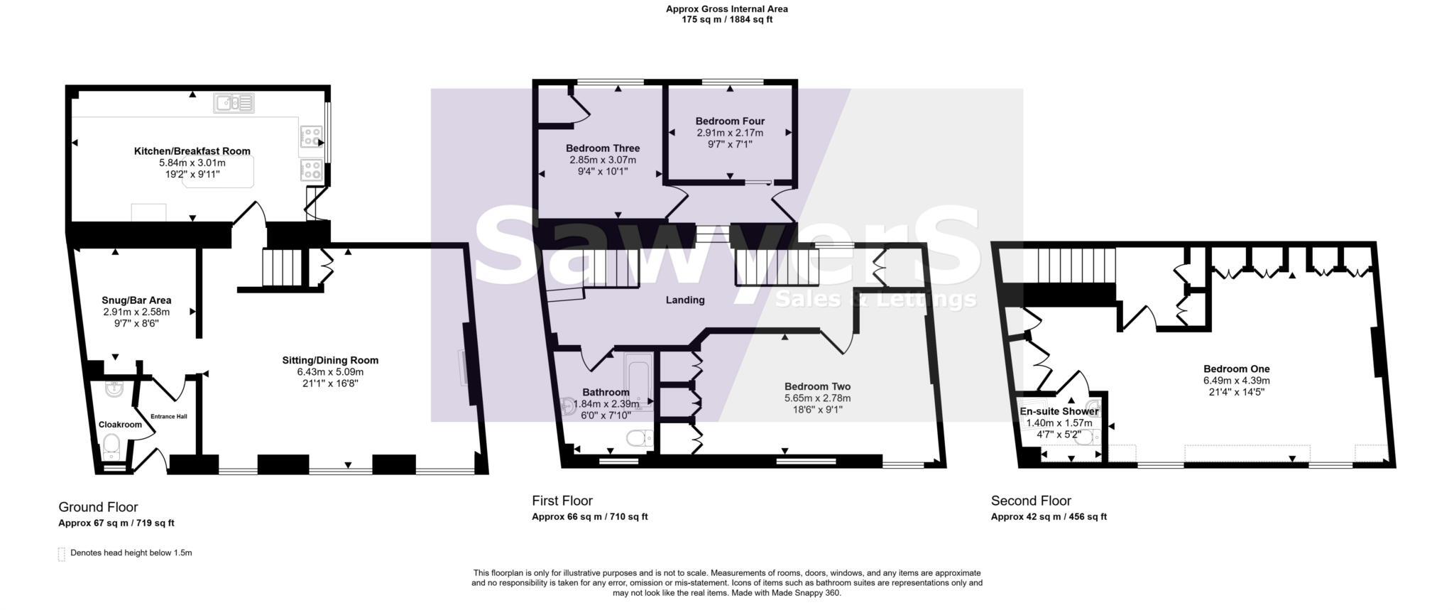 High Street, Bisley floorplan