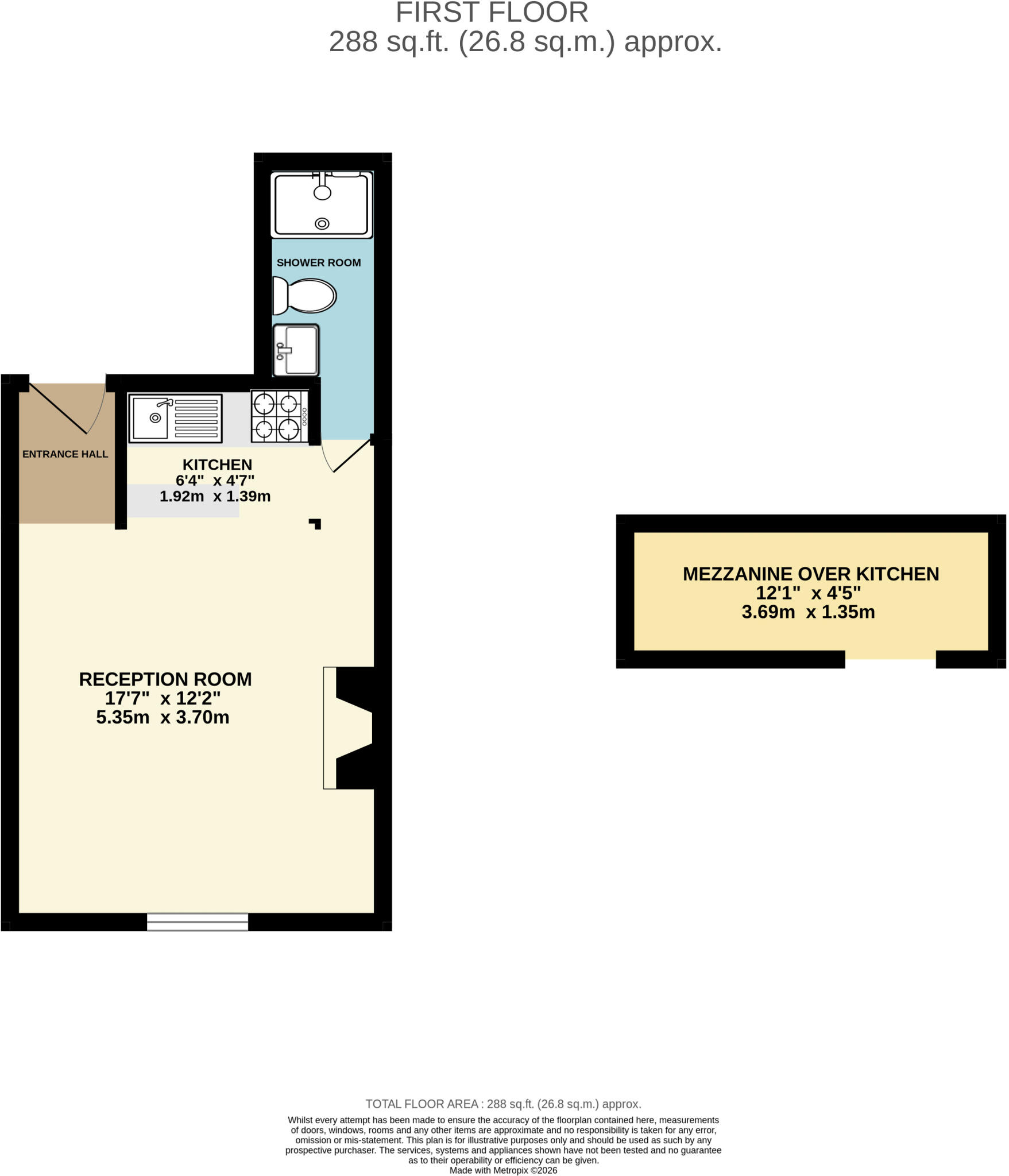 Wetherell Place, Bristol, BS8 floorplan