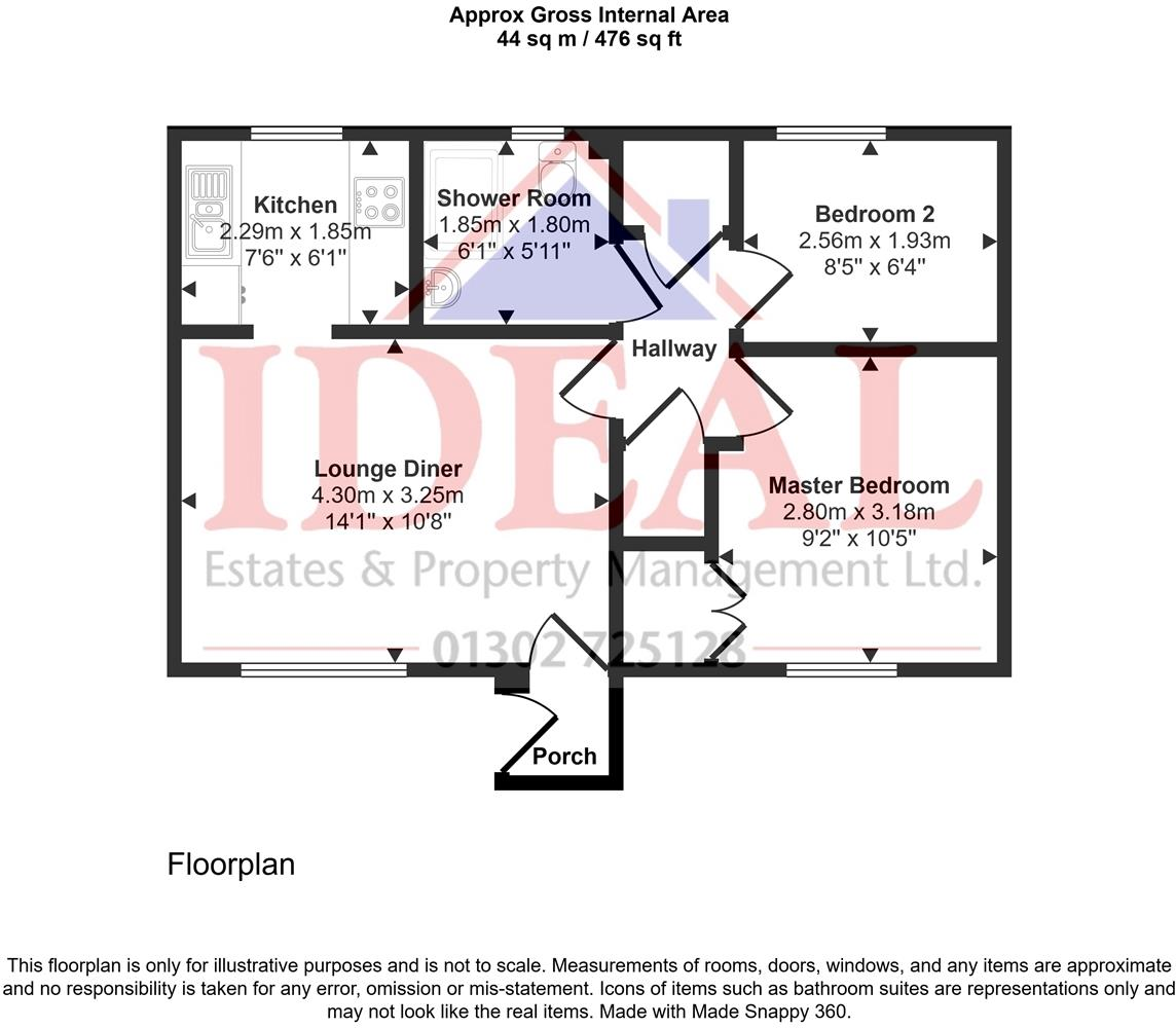 Moat Hills Court, Bentley, Doncaster floorplan