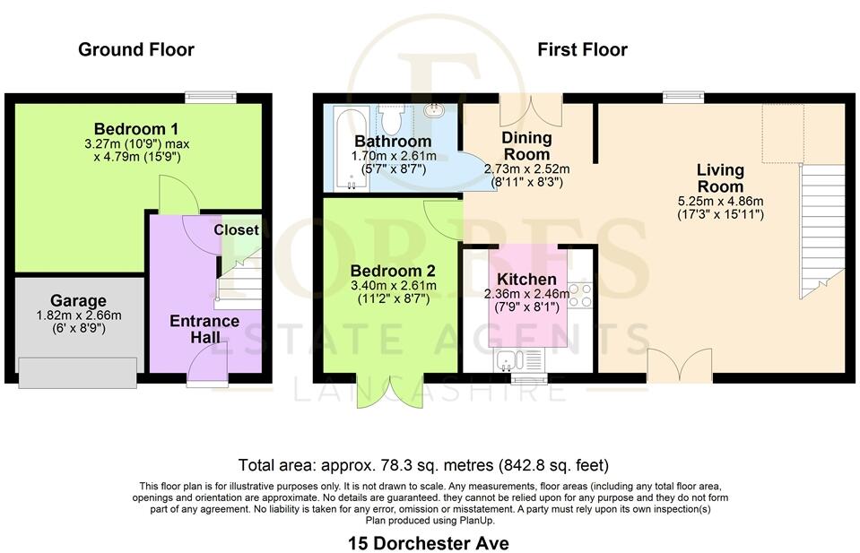 Dorchester Avenue, Walton-le-Dale, PR5 floorplan