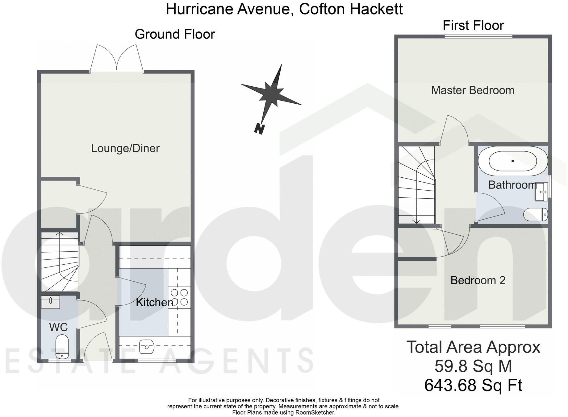 Hurricane Avenue, Cofton Hackett, B45 floorplan