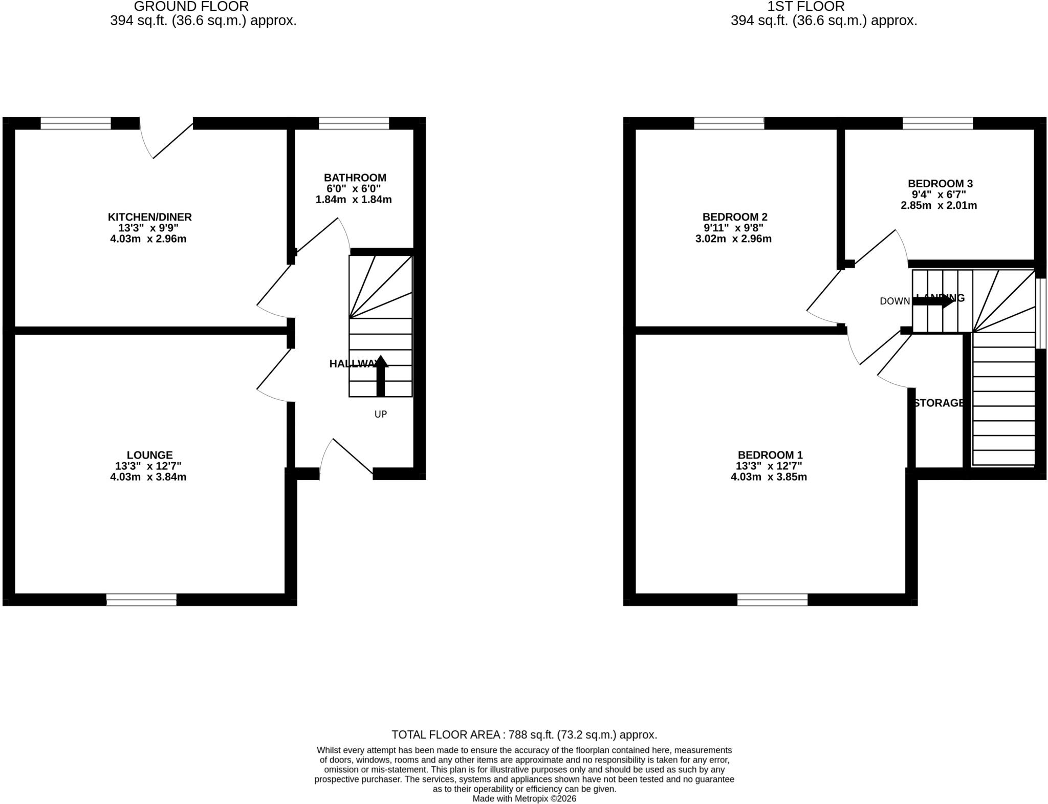 Abingdon Street, Derby, DE24 floorplan