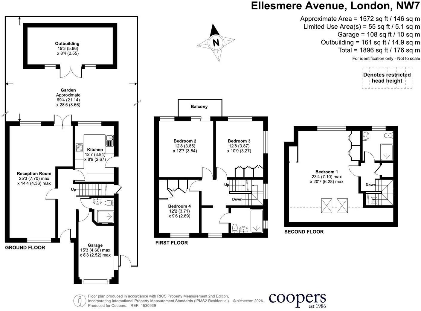 Ellesmere Avenue, London floorplan