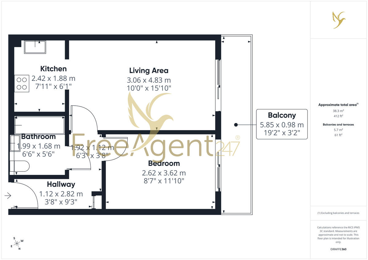 #WelcomeHome to: 37 St. Wulstans Court, Worcester, WR5 floorplan