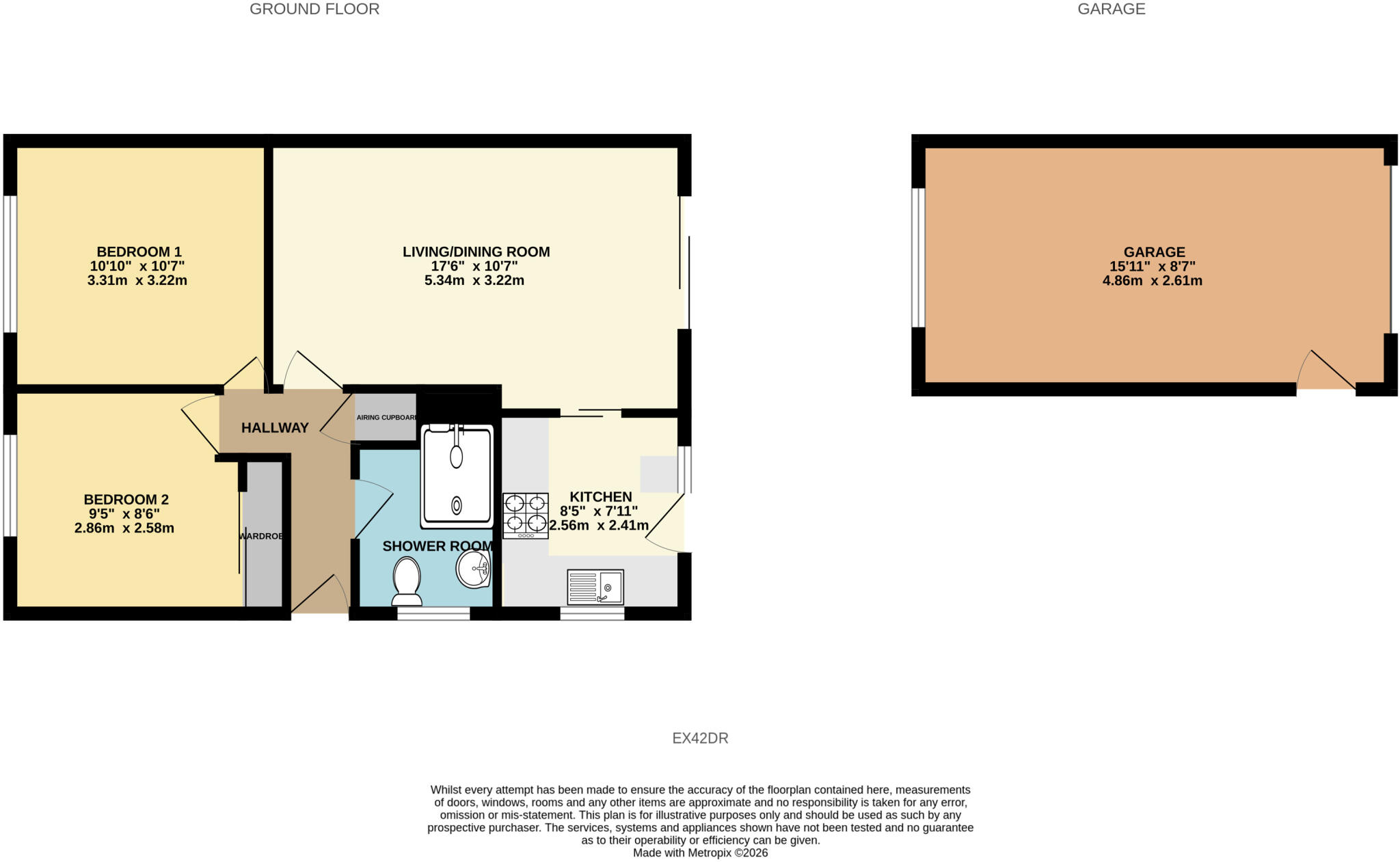 Rowan Way, Exeter, EX4 floorplan