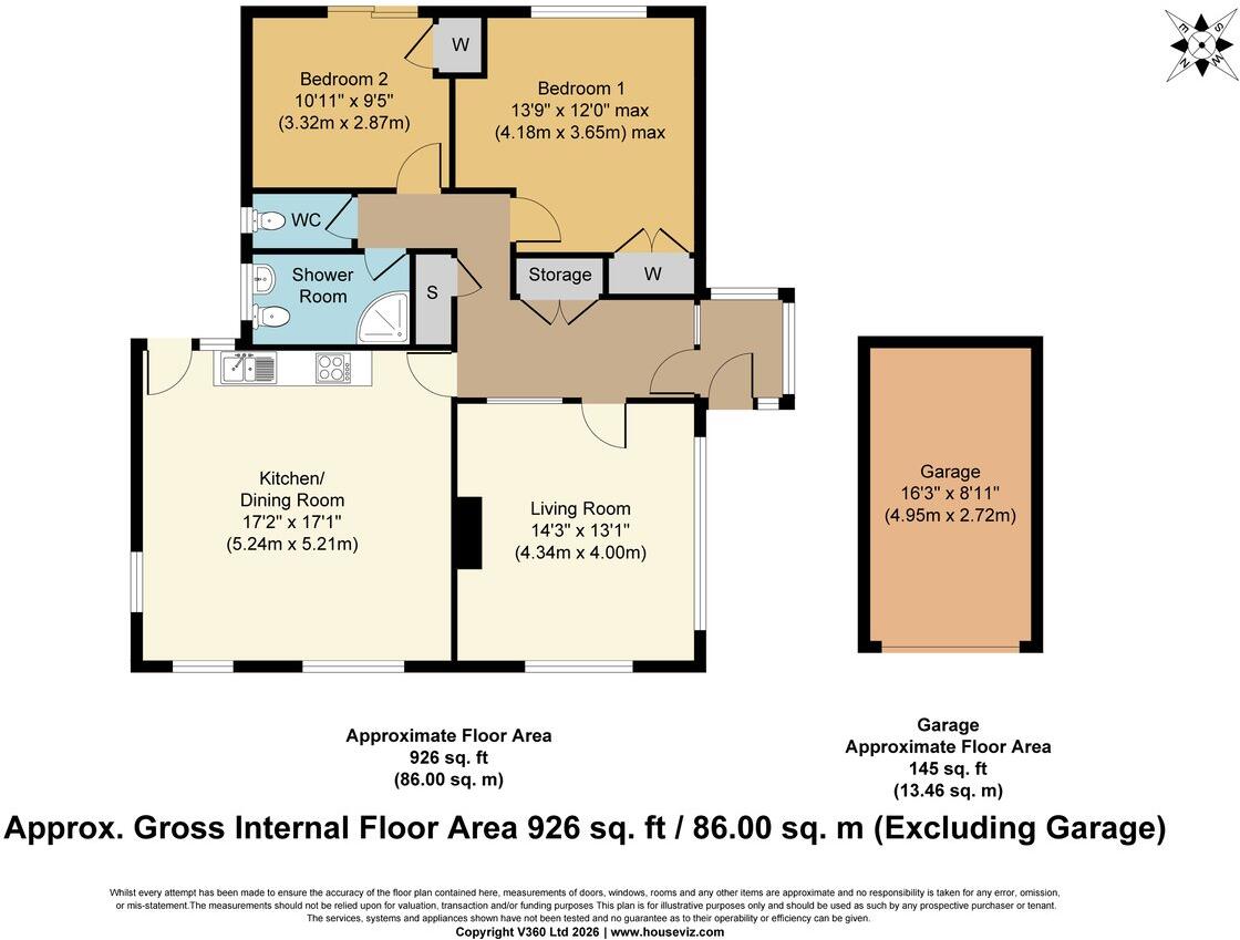 Lydgates Road, Seaton, Devon, EX12 floorplan