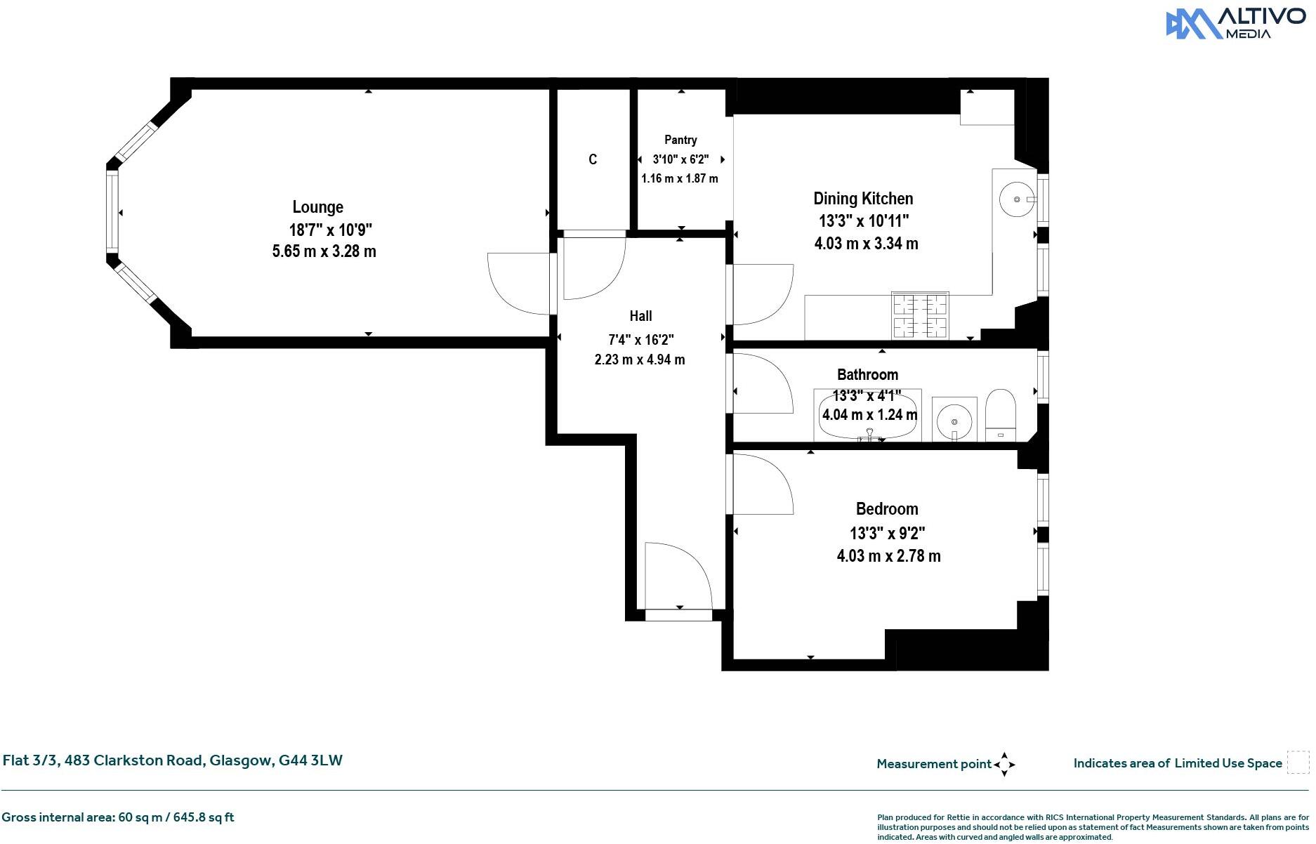 Clarkston Road, Muirend, Glasgow floorplan
