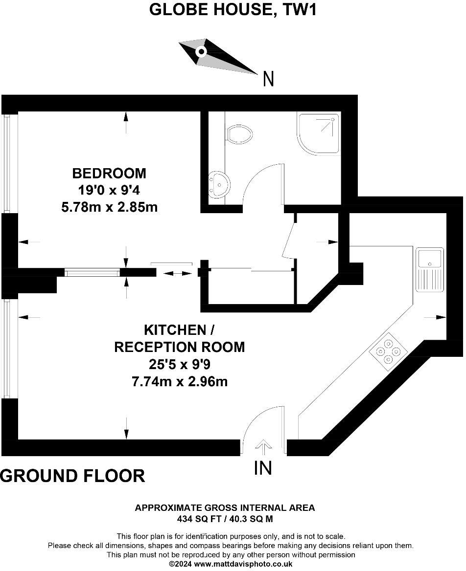 Globe House, parking space, aircon & 7 mins walk Station floorplan