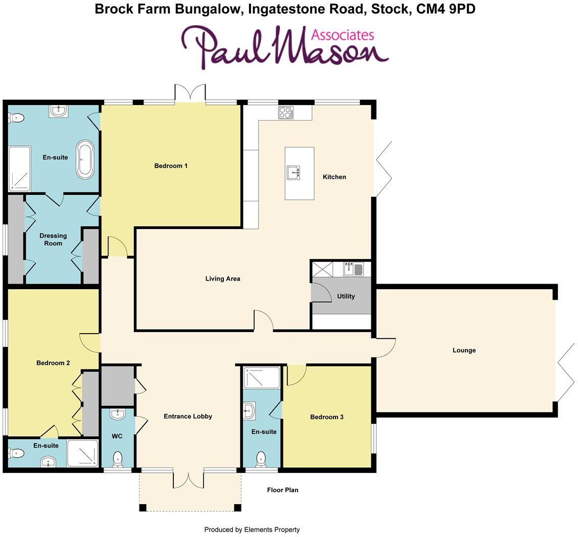 Ingatestone Road, Stock floorplan