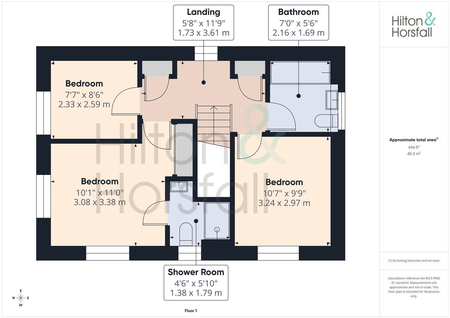 Founders Close, Cliviger, Burnley floorplan
