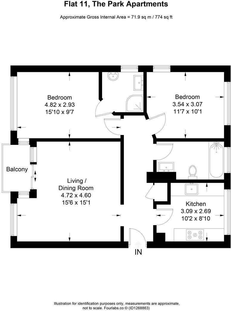 London Road, Preston, Brighton floorplan
